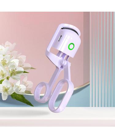 Heated Eyelash Curler Safe 3 Gears Temperature Electric Eyelash Curler Rechargeable Ergonomic Adjustable for Women for Travel (BROLEO3e2hdn1tgr-12) - Buy Online on GoSupps.com
