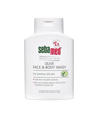 Buy Sebamed Olive Face & Body Wash 200ml - Gentle Hydrating Cleanser for All Skin Types - Free International Shipping - Buy Online on GoSupps.com