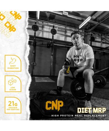 CNP Professional Diet MRP Low Calorie Meal Replacement 975g Salted Caramel + FREE Fatloss Capsules | 21g Protein, Digezyme Fortified, Vitamins & Minerals - Buy Online on GoSupps.com