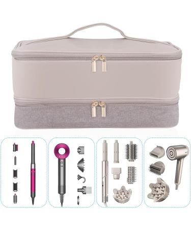 Travel Carrying Case for Shark Flexstyle Airwrap Hair Dryer Brush Luwrevc Double-Layer Hair Accessories Tools Storage Bag for Revlon Hairdryer Styler Organizer - Buy Online on GoSupps.com