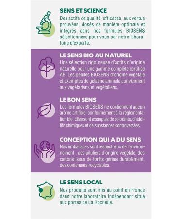 Biosens Boldo and Milk Thistle Detox Vegetable Capsule - Certified Organic AB Vegan - Made in France - 15 Day Program - 45 Capsules - Buy Online on GoSupps.com