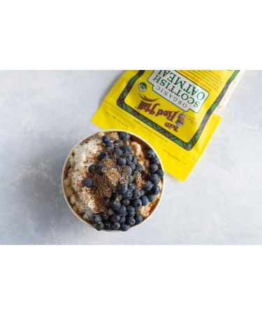 Bob's Red Mill Organic Scottish Oatmeal 20oz (Pack of 2) - Resealable Pouch for Freshness - Buy Online on GoSupps.com