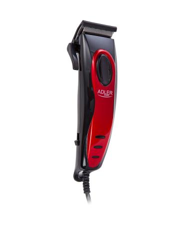 ADLER AD2825 Hair Clipper Glossy Red Steel Multi-Colour One Size