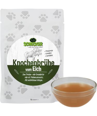 Buy Schecker Bone Broth for Dogs - 12x100ml Wet Food Topping with Lamb | Enhance Dog Meals & Nutrition - Buy Online on GoSupps.com