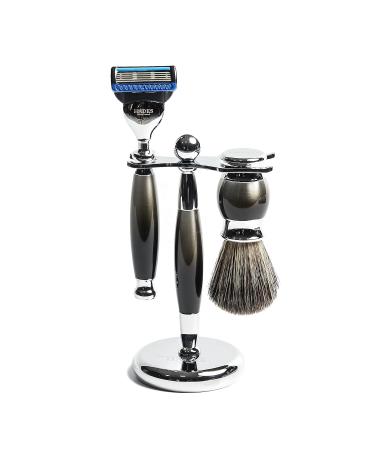 HADES Luxury 4-Piece Razor Shaving Set - Men's Safety Razor Grooming Gift from Taiwan | Perfect Father's Day Gift - Buy Online on GoSupps.com