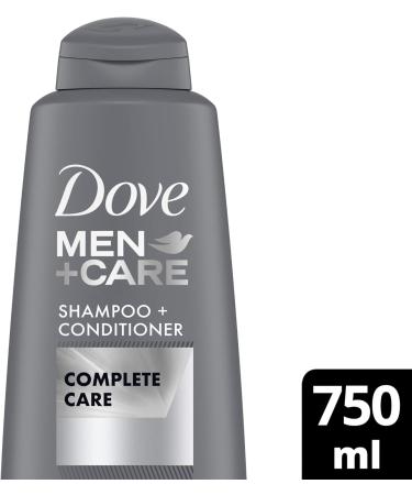 Dove Men + Care Shampoo+Conditioner Complete Care 750 ML 750 ml (Pack of 1) - Buy Online on GoSupps.com