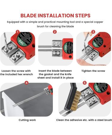 Huanyu 10in Hot Cutter Knife 250W - Foam Cutting Tool up to 932 F - Continuous Working for Sculpture, Sponge, Rope - DIY Styrofoam Carving - Buy Online on GoSupps.com