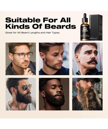 Waking Forest Beard Oil - Sandalwood Beard Growth Oil with Vitamin E Rosemary Castor & Argan - Ideal for Men's Grooming - Buy Online on GoSupps.com