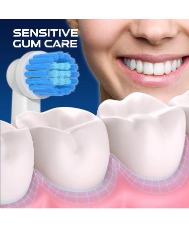 Sensitive Replacement Brush Heads for Oral-B | Soft Gum Care | AYAITEE Pro Series 1000/500 & Smart 1500 Compatible 16-Pack - Buy Online on GoSupps.com