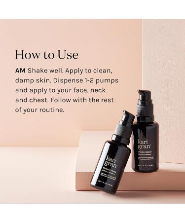 Kari Gran 10% Vitamin C Serum | Clean moisturizing skin brightening serum for glowing skin - Buy Online on GoSupps.com