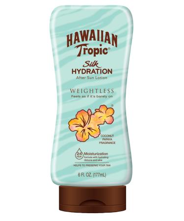 Hawaiian Tropic Silk Hydration Weightless After Sun Lotion Coconut Papaya 6 fl oz (177 ml) - Buy Online on GoSupps.com