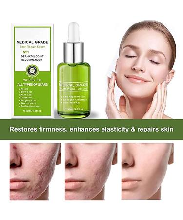 Goopgen Advanced Scar Repair Serum 30ml - Medical Grade Treatment for All Types of Scars (3PCS) - Buy Online on GoSupps.com