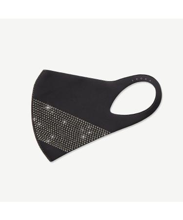 LOOKA AG Prism Black Crystal Mask - Washable Reusable Comfortable Protective Fashion Mask | International Shipping - Buy Online on GoSupps.com