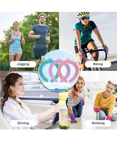 JIAWEIIY Neck Cooling Tube Wearable Cooling Neck Wraps Ice Gel Neck Cooler Wrap Reusable (A) - Buy Online on GoSupps.com