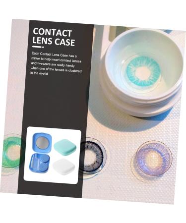 Gatuida Travel Contact Lens Case Set - Portable Organizer for Women | Exquisite 12-Sentence Container & Colored Lens Holder - Buy Online on GoSupps.com