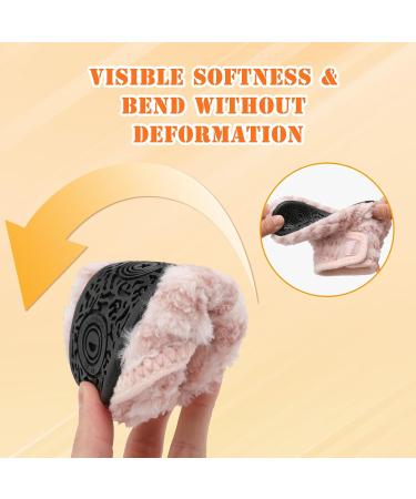 Joinfree Baby Non-Slip Rubber Sole House Shoes for Toddlers - Cozy Home Booties - Stripepink - Buy Online on GoSupps.com