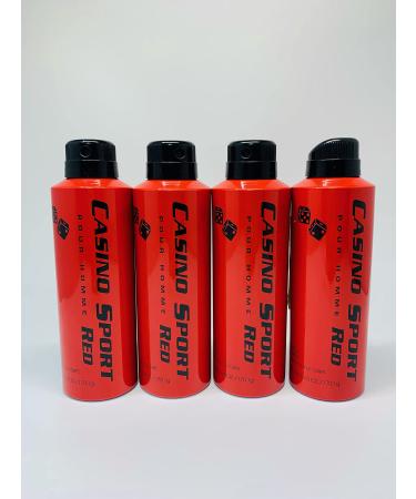 Casino Sport by Casino Perfumes Body Spray (No Cap) 6 oz for Men - 100% Authentic