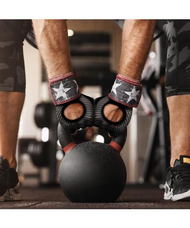 Flintronic Fitness Gloves | Breathable Training & Weight Lifting Gloves for Men & Women | Non-Slip Silicone Gym Gloves - Black - Buy Online on GoSupps.com