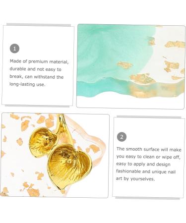  BIUDECO Presentation Tray for Nail Polish Smooth Mixing Tray for Nail Polish - Buy Online on GoSupps.com