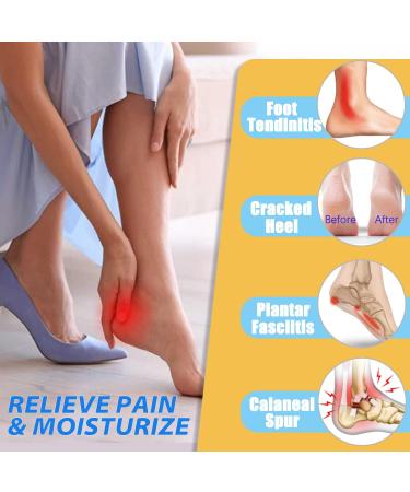 Buy Heeren Cushion 4PC Gel Heel Spur Inserts - Silicone Pads for Heel Pain Relief & Plantar Fasciitis - Comfortable Heel Socks for Cracked Heels (Nude Color) - Buy Online on GoSupps.com