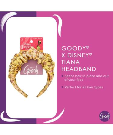 GOODY Ouchless Disney Princess Tiana Headband for All Hair Types - Comfortable Design for Pain-Free All-Day Wear - Stylish Hair Accessory for Women, Men, Boys & Girls - Buy Online on GoSupps.com