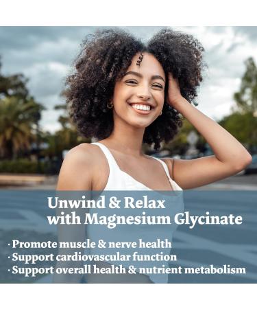 Bumjazz Magnesium Glycinate Supplement - Magnesium Supplement Magnesium Glycinate 500mg - Mineral Supplement 90 Capsules - Buy Online on GoSupps.com