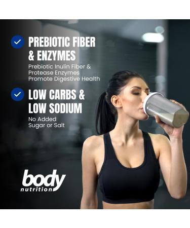 Body Nutrition Trutein High Protein Powder: 45% Whey 45% Casein 10% Egg White Protein Shake Mix Gluten-Free Low Sodium Low Carb Protein Supplement for Men & Women Chocolate Peanut Butter 4lb Chocolate Peanut Butter 4  - Buy Online on GoSupps.com