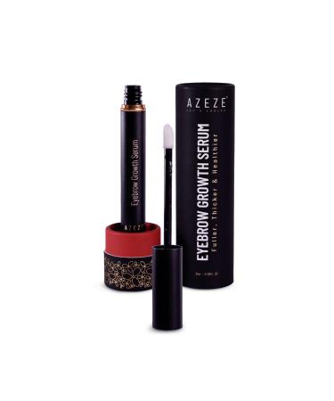 Azeze Eyebrow Growth Serum for Thicker Brows - Oil-free Brow Serum for Fuller Brows in 6 Weeks
