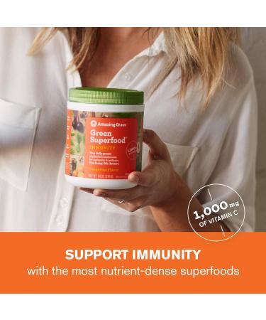Amazing Grass Green Superfood Immunity & Detox Bundle - 30 Servings Each with Vitamin C, Digestive Enzymes - Buy Online on GoSupps.com