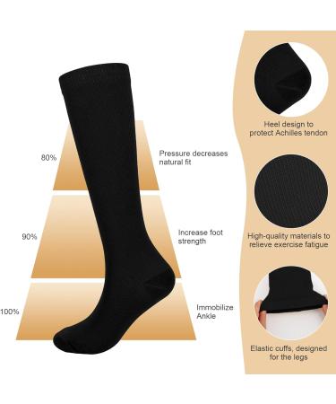 Halinuia Compression Stockings for Men & Women | Optimal Support for Sports Running Cycling & Travel - Buy Online on GoSupps.com