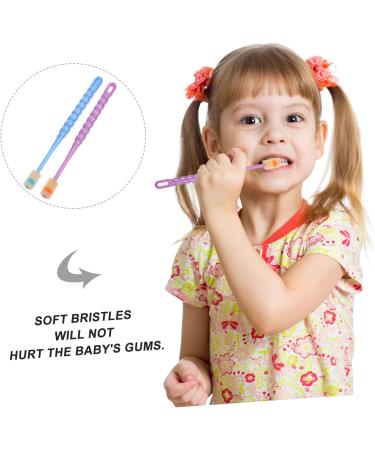 Minkissy 12 STK Toothbrush Set for Kids | Baby Tooth Cleaning Tool | Safe & Soft Bristles for Toddlers | Essential Tooth Care Handbook - Buy Online on GoSupps.com