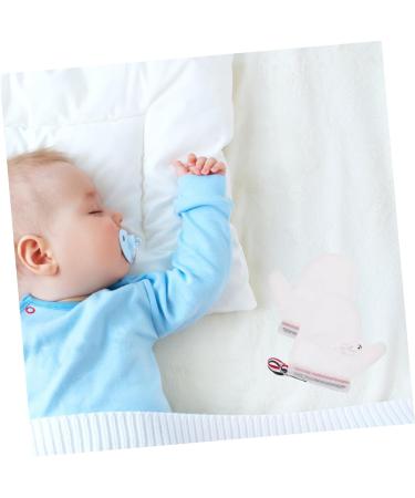 Beavorty 2 Pairs anti-eating gloves finger sucking stop gloves baby nail biting stop guard gloves baby essentials for newborn pacifiers boy essentials No Scratch Gloves Stop Thumb Sucking - Buy Online on GoSupps.com