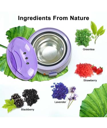 Portable Electric Wax Warmer for Total Body Hair Removal - Facial, Bikini, Armpit - Home Spa Kit for Women, Men - Melting Pot Heater Accessories - Buy Online on GoSupps.com