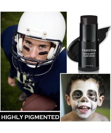 CAHIUYOA Eye Black Stick for Sports - Football, Baseball, Softball | Face & Body Paint Stick for Halloween SFX, Cosplay, Clown Makeup - Buy Online on GoSupps.com