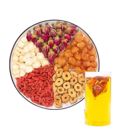 Rose Ginseng Tea Bags 10gX30 Tea Bags 300g Red Dates Goji Berries Longan Combination Of Floral Tea