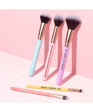 Friends TV Show Makeup Brush Gift Set | 5 Beauty Brushes | Officially Licensed Merchandise - Buy Online on GoSupps.com