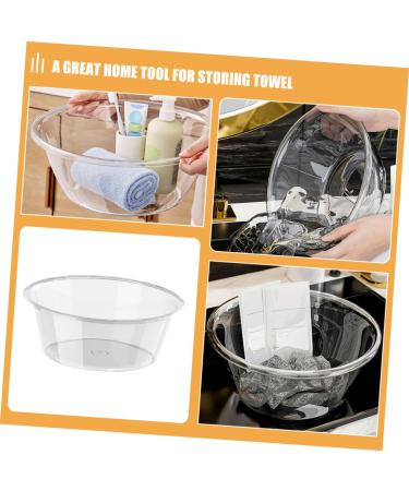 Ciieeo Footbath Kitchen Storage Basin Plastic Washing Basin Salon Washing Basin Foot Soaking Basin Plastic Basin Kitchen Wash Tub Plastic Face Cleaning Basin Plastic Thicken Wash Basin - Buy Online on GoSupps.com