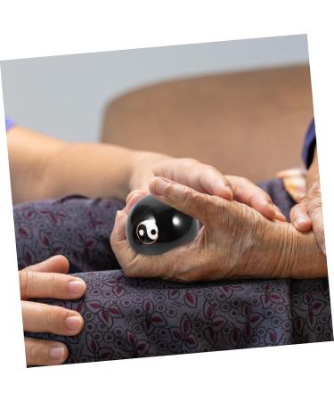 Fomiyes 2-St Massage Globe Stress Balls | Gymnastics Yoga & Hand Massage Tools | Metal Stress Relief Balls in Brocade Box - Buy Online on GoSupps.com