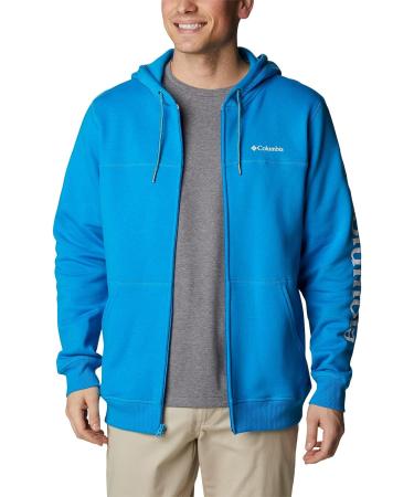 Columbia Men's Fleece Jacket - Large, Compass Blue/White - Buy Online on GoSupps.com