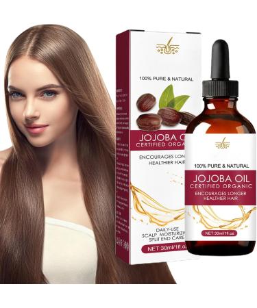 Huile De Densit De Cheveux Naturelle Huile De Jojoba Huile De Croissance Des Cheveux | Huile De Repousse Des Cheveux Naturels Huile De Cheveux Anti-frisz 30 Ml Pour Les Cheveux Endommag s Sec Et - Buy Online on GoSupps.com