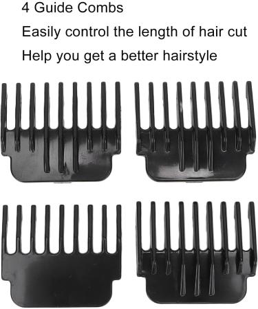 Men's Electric Hair Clipper Set Low Noise Cordless Hair Trimmer Kit- Grinding Blade Comfortable Grip Strong Motor Cordless Use for Travel Perfect Men - Buy Online on GoSupps.com