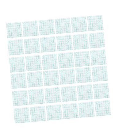 FRCOLOR 200 Pcs Makeup Hand Palette & Adhesive Cosmetic Plates for Foundation Nail Art & Color Mixing - Ideal for Professionals - Buy Online on GoSupps.com