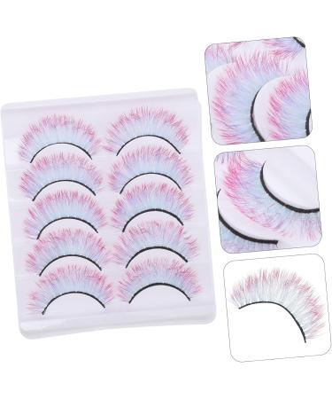 Angoily 25 Pairs Colored False Eyelashes Upper Lower A Madea Halloween Cosplay Lashes Halloween False Eyelashes Halloween Eyelashes Dramatic Multicolor Eyelash Box 3d Imitation - Buy Online on GoSupps.com