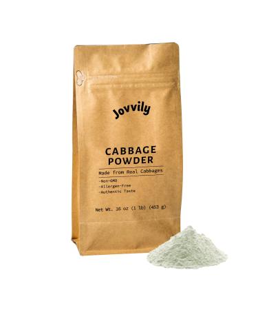 Jovvily Cabbage Powder - 1lb - Dried Cabbage - Soups 1 Pound (Pack of 1)