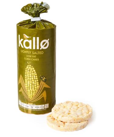 Kallo Lightly Salted Corn Cakes 130g Lightly Salted 130 g (Pack of 1) - Buy Online on GoSupps.com