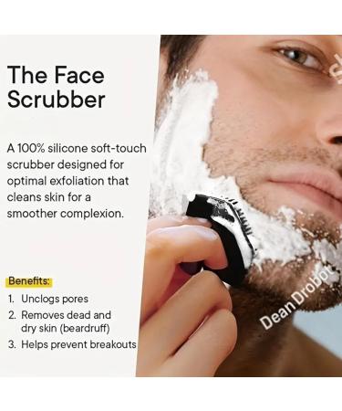 ProCleanse Luxurious Face Scrubber - Gentle Exfoliation with 100% Recycled Silicone for All Skin Types - Durable & Easy to Clean (Gray) - Shop Internationally - Buy Online on GoSupps.com