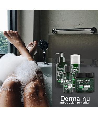 Tea Tree Oil Antifungal Antibacterial Soap & Body Wash - Natural Treatment for Jock Itch, Athlete's Foot, Nail Fungus, Eczema & Acne - 8oz - Men & Women - Buy Online on GoSupps.com