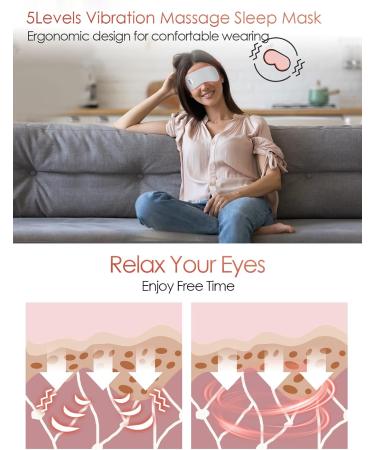 Best Heated Eye Mask - Cordless Warm Compress for Dry Eyes Eye Massager with 3 Heat Settings & Auto-Off Timer - Perfect Relaxation Gift for Men & Women (Grey - Buy Online on GoSupps.com