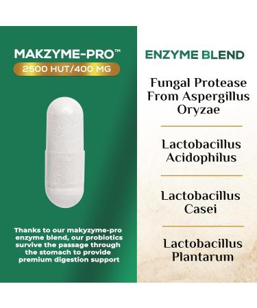 Digestive Enzymes with Probiotics - Probiotic Multi Enzymes with Probiotics and Prebiotics for Digestive Health and Bloating Relief for Women & Men Daily Enzymes for Gut & Digestion - 120 Capsules 120 Count (Pack of 1) - Buy Online on GoSupps.com