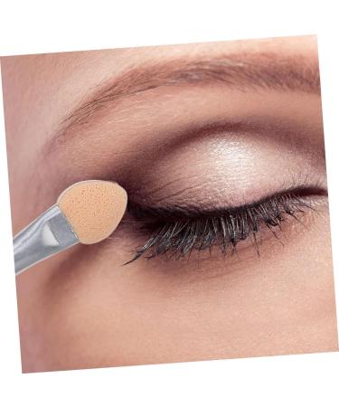 NOLITOY 120 Pcs Latex Eye Shadow Stick Makeup Brush Makeup Applicator Cosmetic Makeup Sticks Eye Brush H3210 7.5x1x0.5cmx5pcs Beige Khaki X5pcs - Buy Online on GoSupps.com